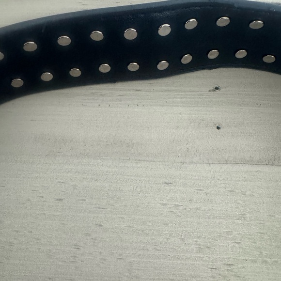 Navy Blue Stylish Women's Mini Solid Color Shoulder Bag With Rivet Decoration - Picture 6 of 6